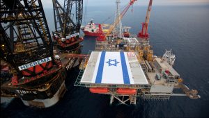 אסדת הגז תמר. Tamar gas rig