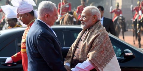 ראש הממשלה בנימין נתניהו בהודו