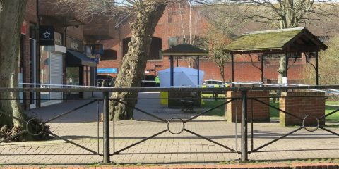 forensic_tent_at_the_maltings_salisbury