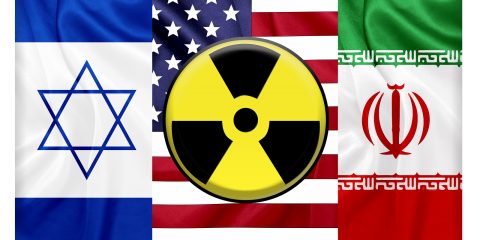 דגל ישראל ארה"ב איראן