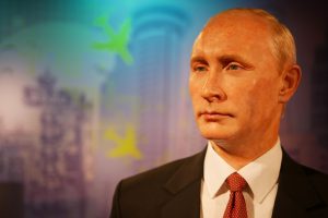 Bangkok, Thailand - December 21, 2017: A Waxwork Of Vladimir Put