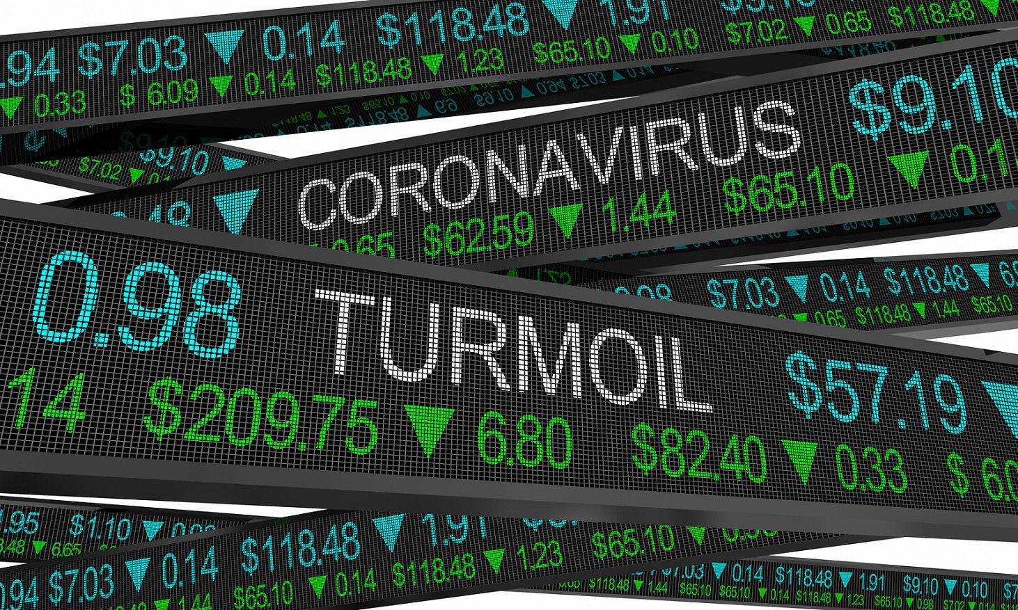 Coronavirus Stock Market Crash Turmoil COVID-19 Outbreak Pandemi