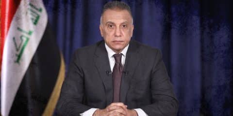 Iraq Prime Minister Mustafa al-Kadhimi