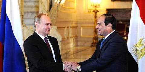 Putin and Al-Sisi