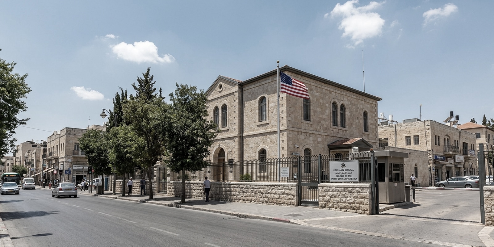 ישראל צריכה לעמוד על שלה בנושא הקונסוליה האמריקנית בירושלים