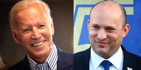 Joe Biden Naftali Bennett