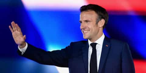 Emmanuel Macron s speech following his re-election