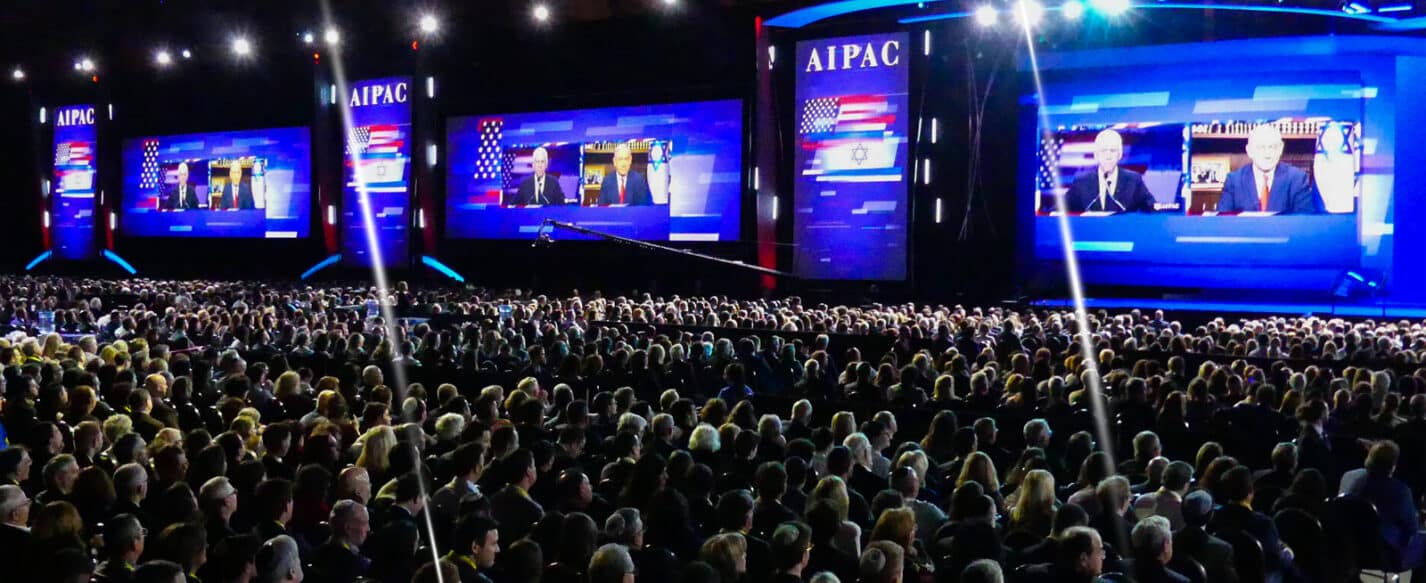 March 1, 2020, United States The AIPAC Policy Conference which is the largest meeting of the pro Israel