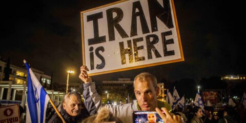 Protest in Tel Aviv, Israel