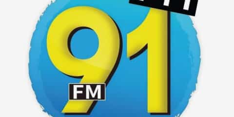 לוגו 91 FM רדיו לב המדינה