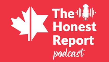 The Honest Report Podcast logo