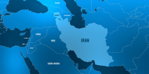 Iran-Armenia map