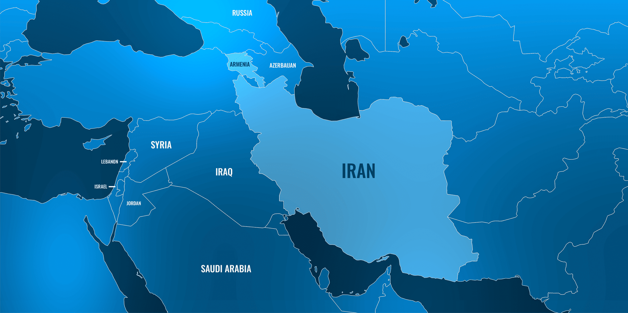 Iran-Armenia map