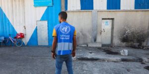 A staff of UNRWA