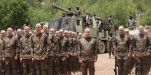 Hezbollah stages military drill near the border with Israel
