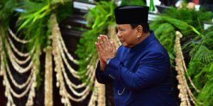 Indonesian President Prabowo Subianto