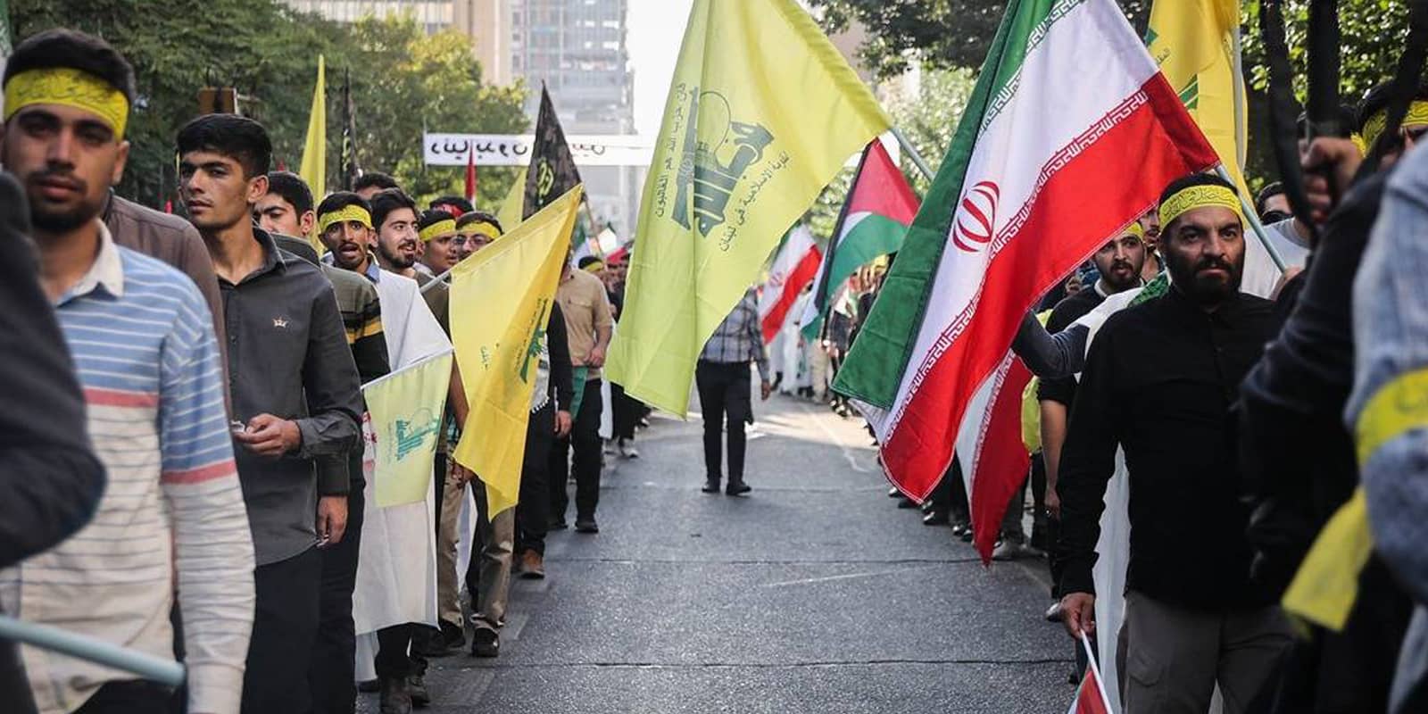 Iranians gather for an anti-Israel rally