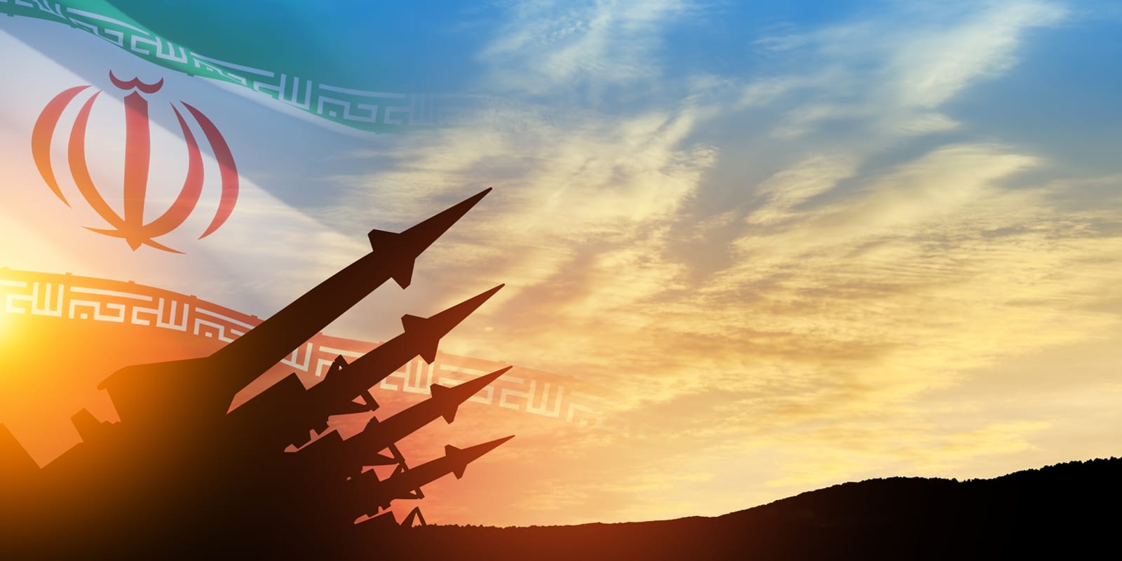 Iran missiles illustration