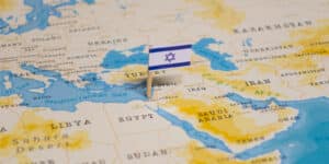 israel on map
