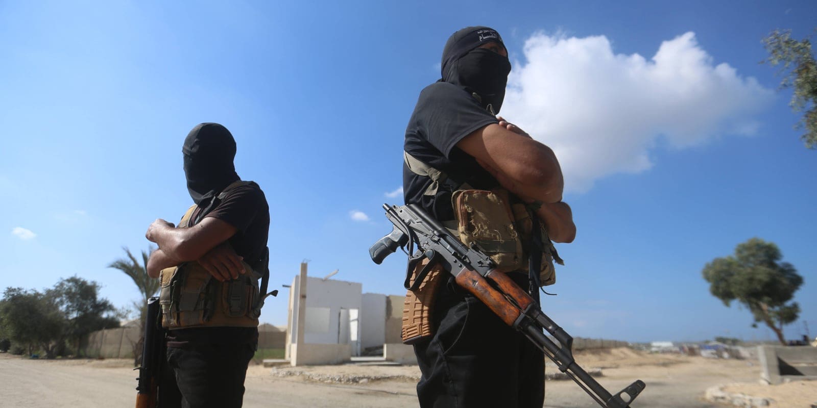 מחבלי חמאס רעולי פענים