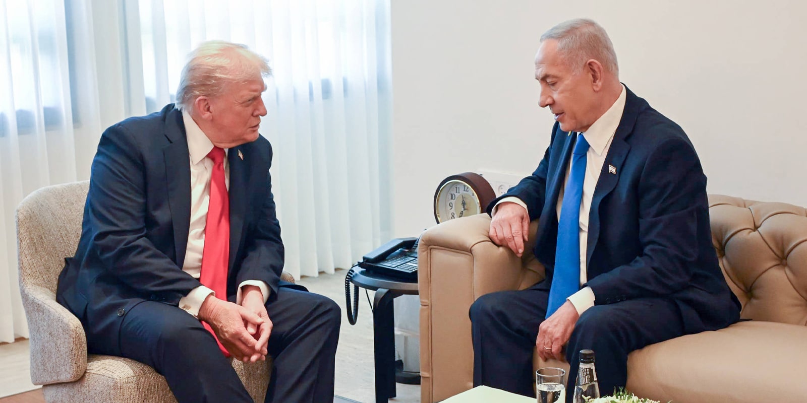 Trump and Netanyahu