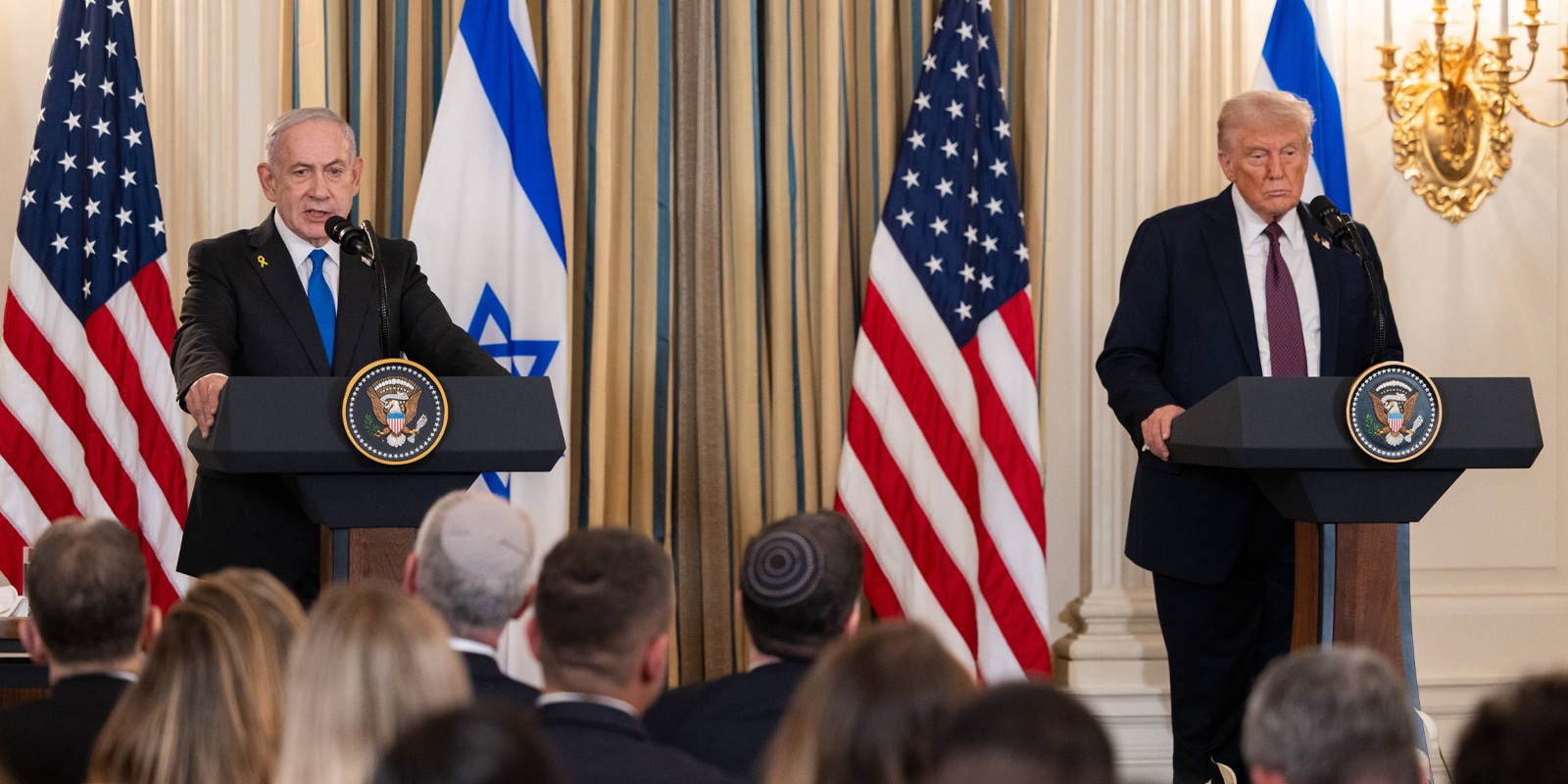 Donald Trump - Netanyahu Press Conference in Washington DC