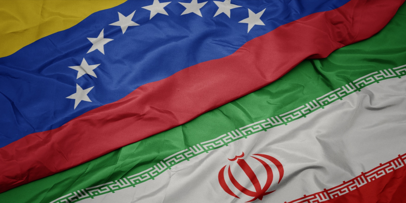 Venezuela Iran flags