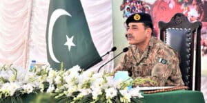 Pakistan’s Chief of Staff Field Marshal Asim Munir. Photo credit: IMAGO / Newscom World.