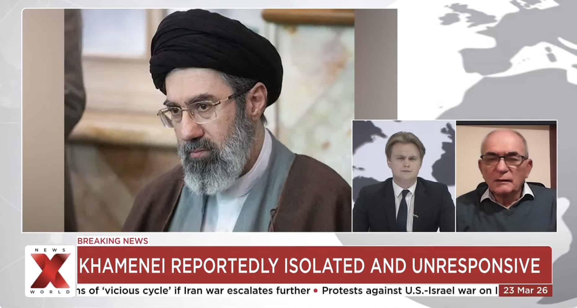 Khamenei Reportedly Isolated and Unresponsive