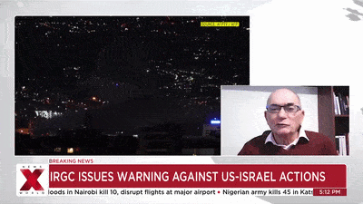 Brig. Gen. Yossi Kuperwasser on NewsX World, March 7, 2026