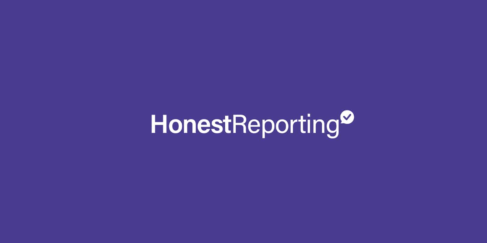 Honest Reporting Logo