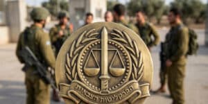פרקליטות צבאית, אילוסטרציה, נוצר באמצעות בינה מלאכותית.
