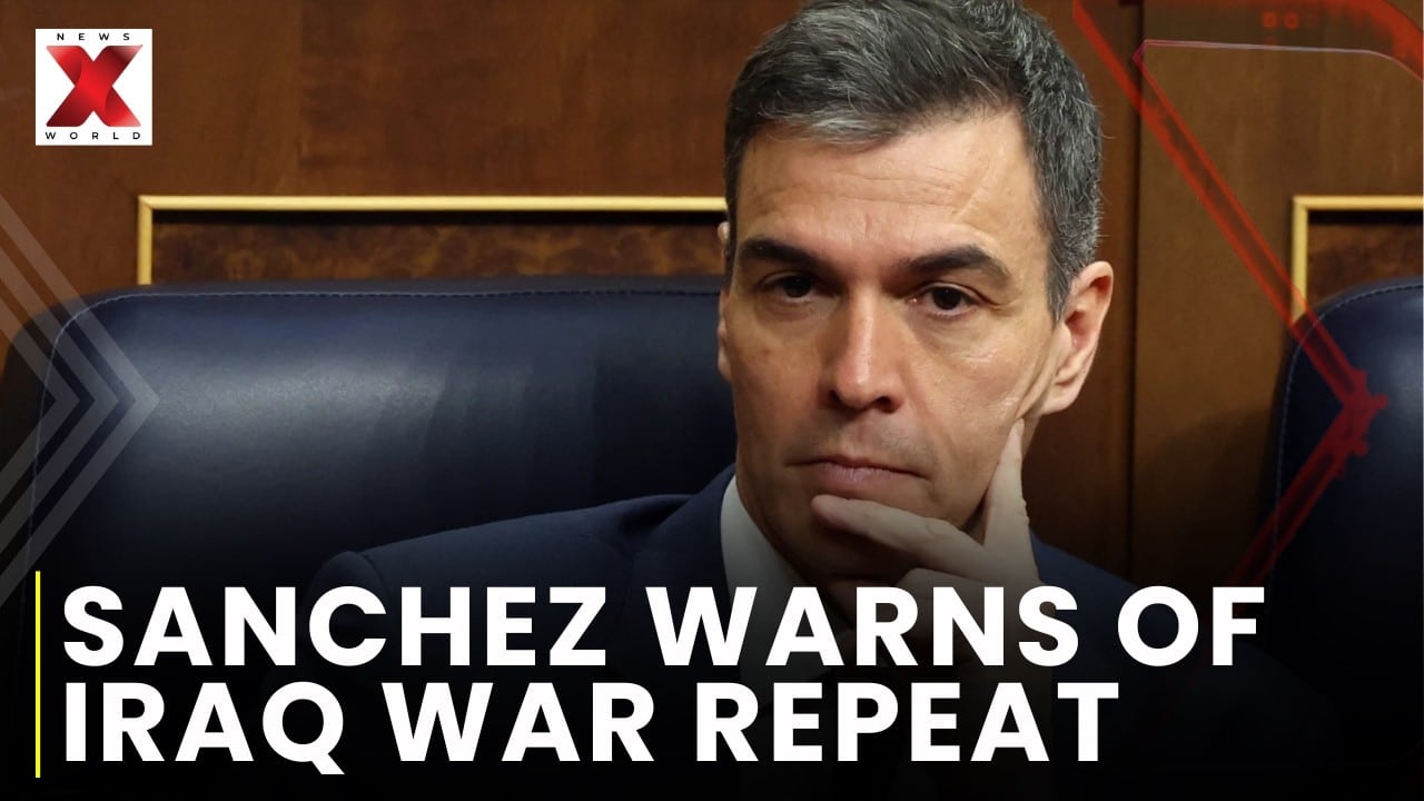 Spain PM Pedro Sanchez Warns Of Iraq War Repeat Scenario in Middle-East Conflict
