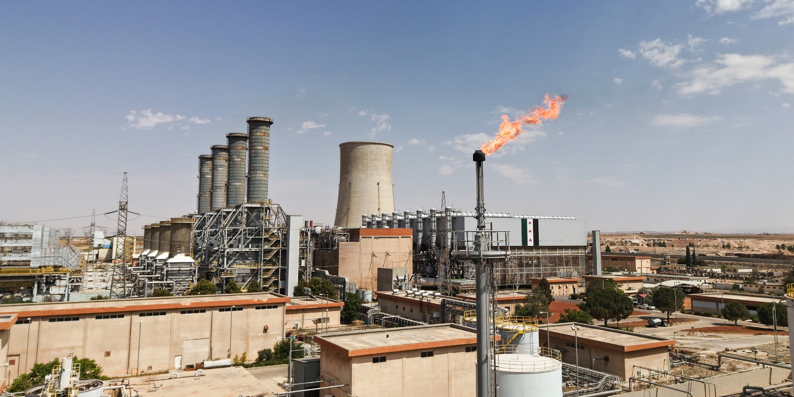 תשתית גז טבעי בחומס, סוריה