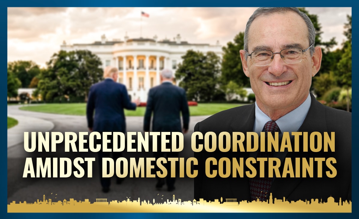 Unprecedented Coordination Amidst Domestic Constraints, with Prof. Eytan Gilboa