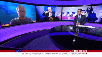 Interview with Maj. (res.) Alexander Grinberg on BBC Persian
