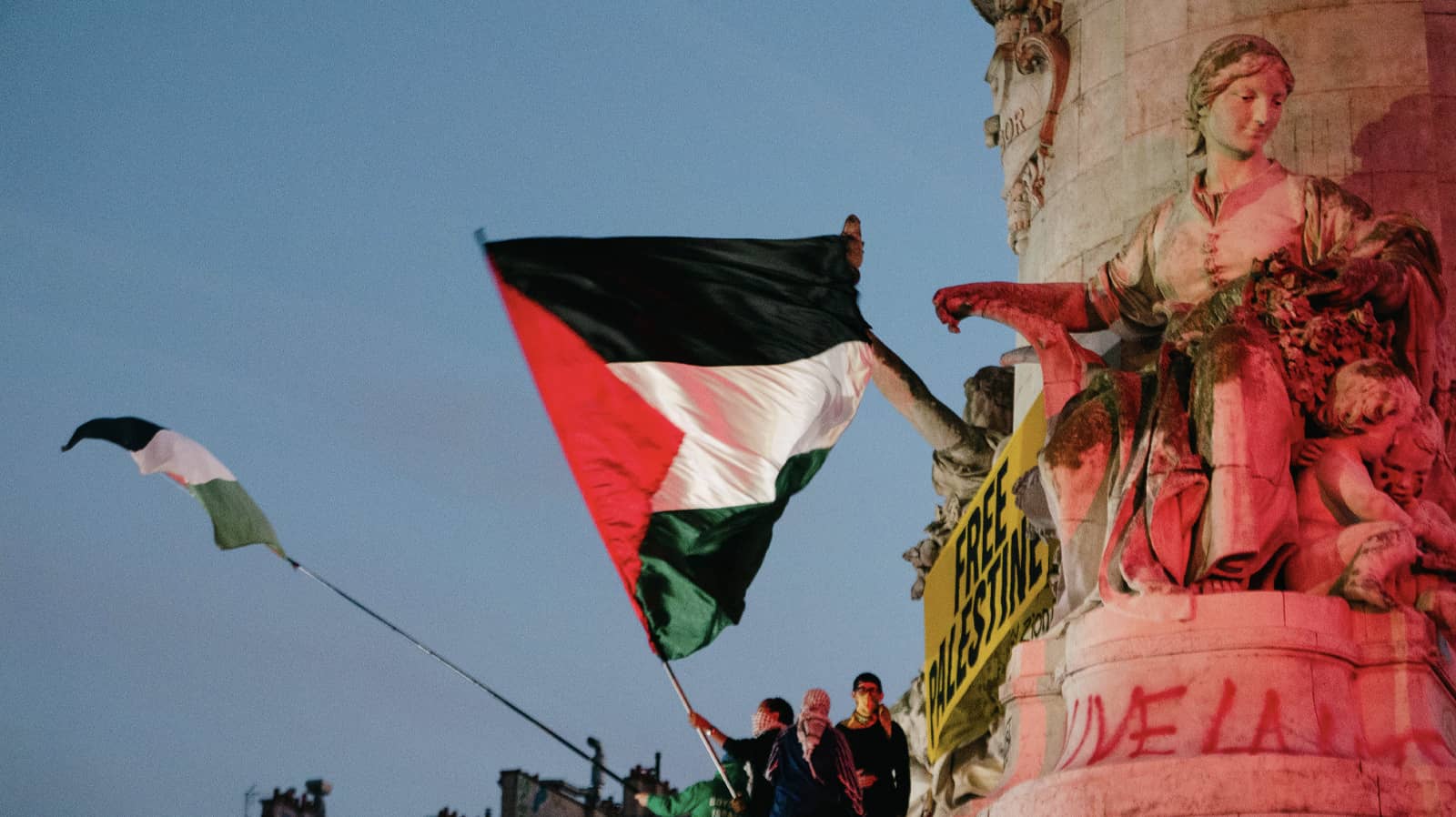 The October 8 Demonstration At Place De La RÃ publique In Paris, France, on October 8, 2025