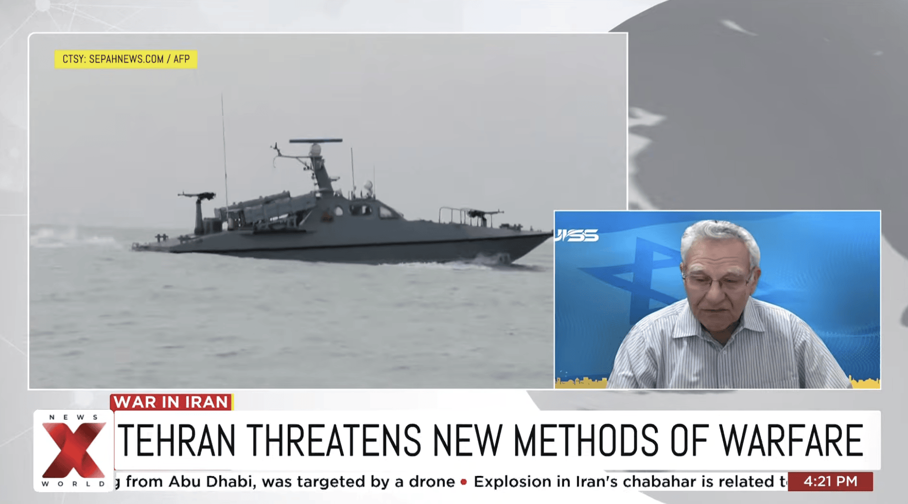 Tehran Threatens New Methods of Warfare